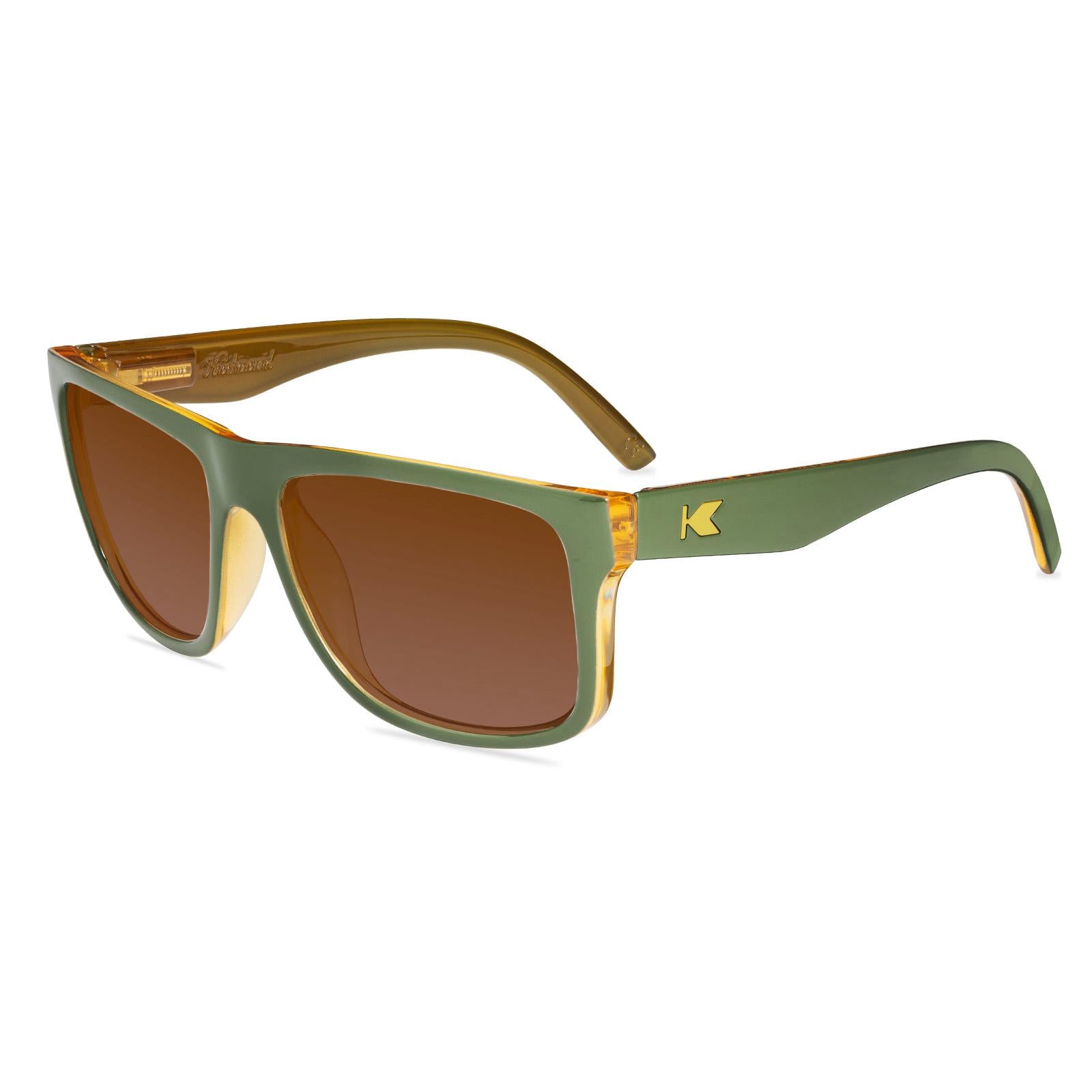 Coyote Calls Torrey Pines Prescription Sunglasses with Brown Lens, Flyover