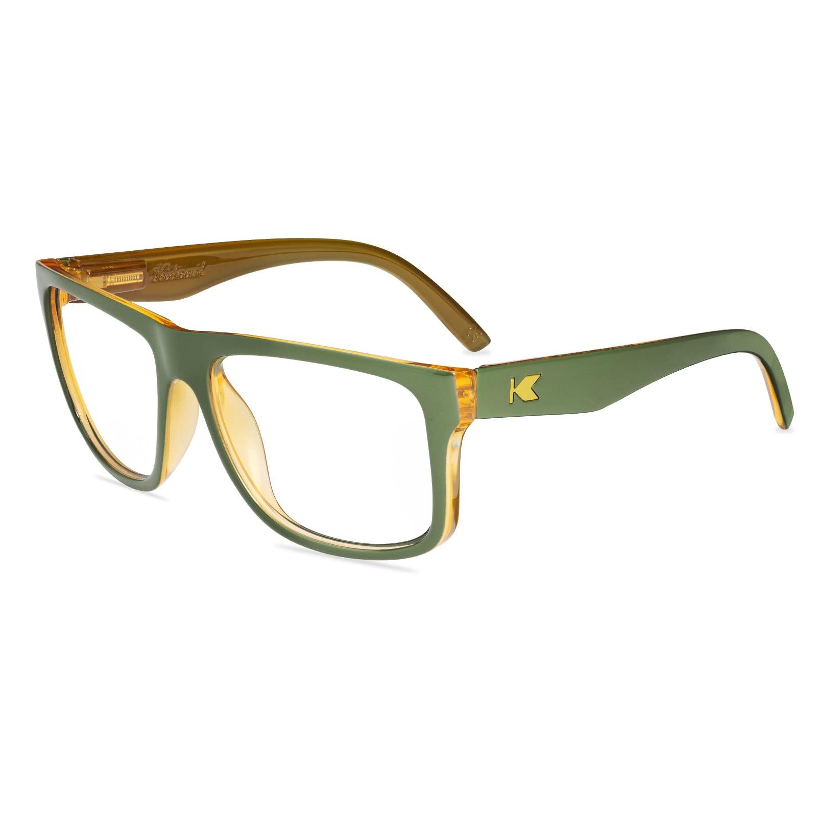 Coyote Calls Torrey Pines Prescription Sunglasses with Clear Lens, Flyover