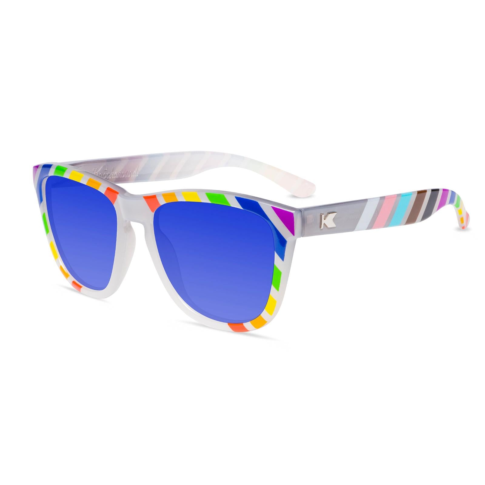 Pride Premiums Prescription Sunglasses with Blue Lens, Flyover