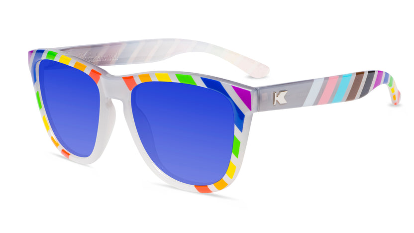 Pride Premiums Prescription Sunglasses with Blue Lens, Flyover