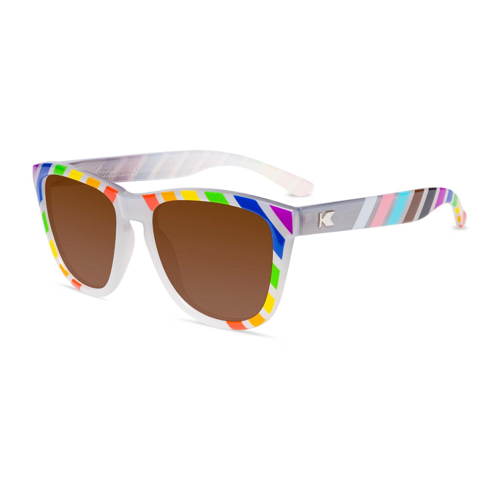 Pride Premiums Prescription Sunglasses with Brown Lens, Flyover
