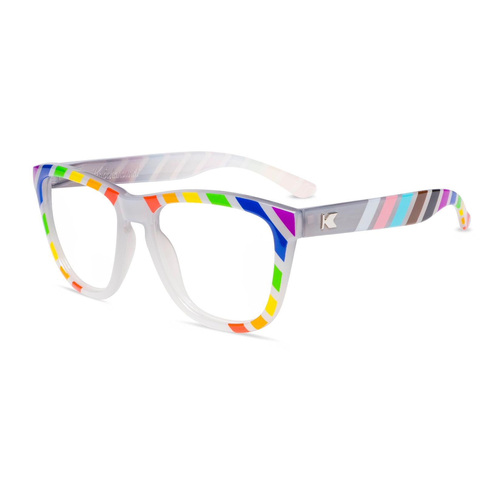 Pride Premiums Prescription Sunglasses with Clear Lens, Flyover