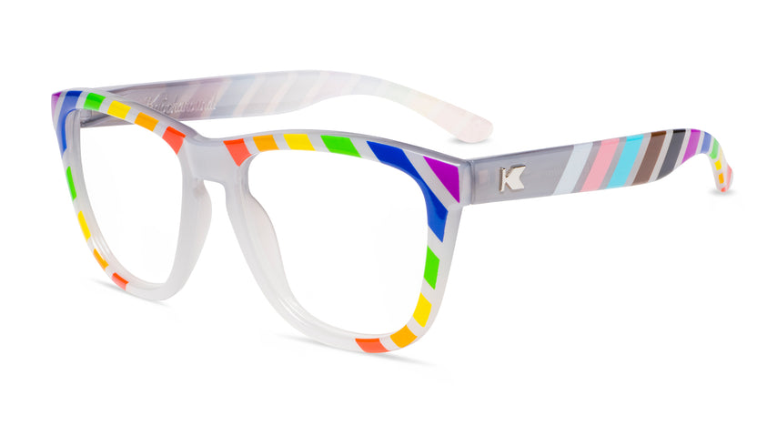 Pride Premiums Prescription Sunglasses with Clear Lens, Flyover