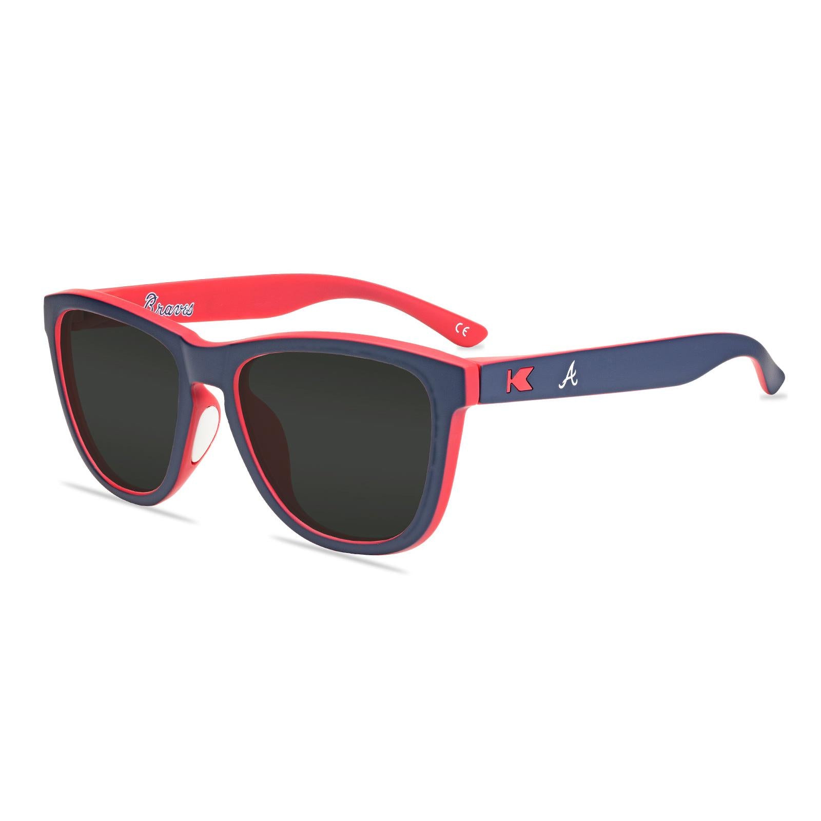Atlanta Braves Premiums Sport Prescription Sunglasses with Grey Lens, Flyover