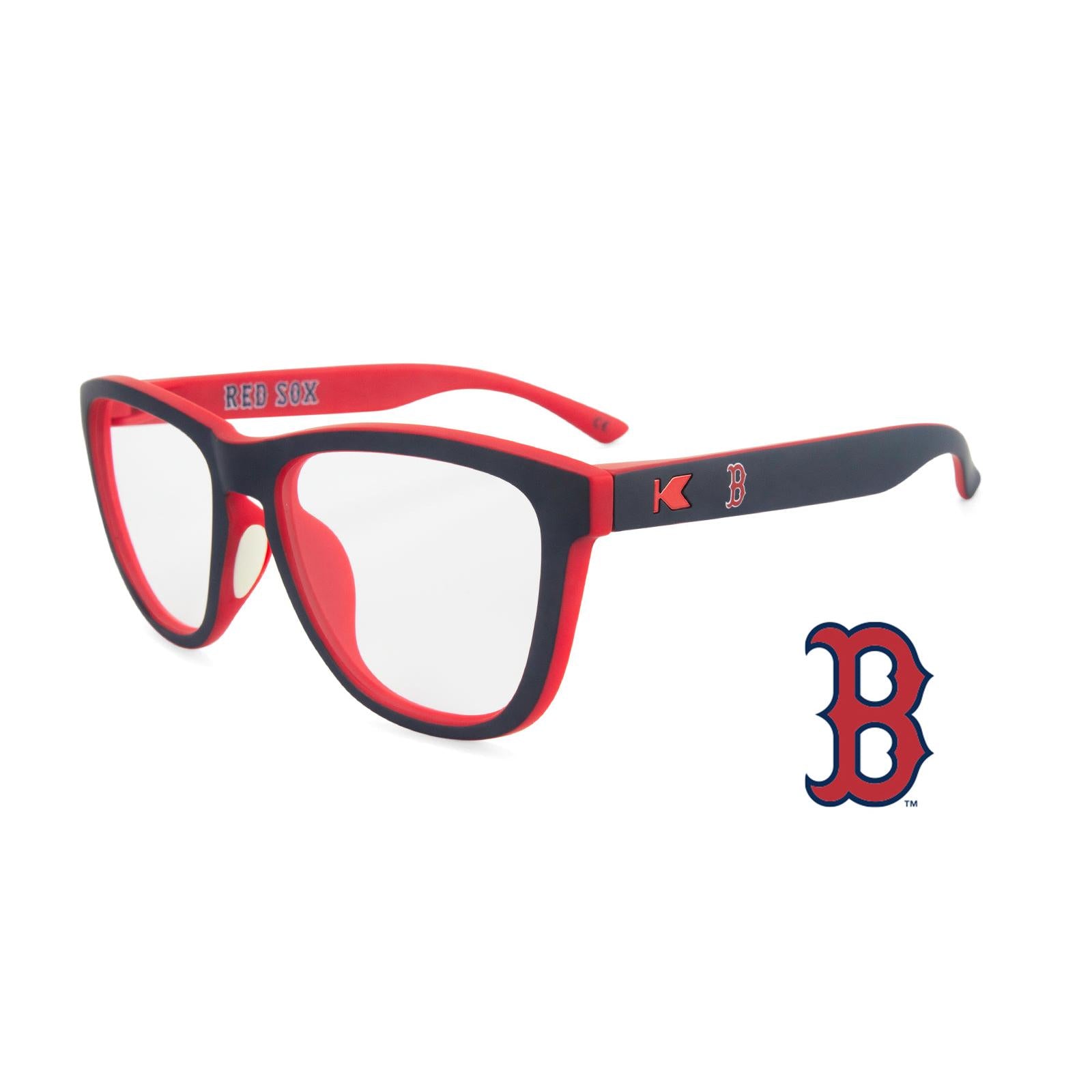 Boston Red Sox Premiums Sport Prescription Sunglasses with Clear Lens, Flyover