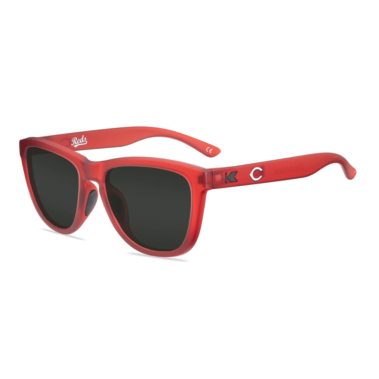 Cincinnati Reds Premiums Sport Prescription Sunglasses with Grey Lens, Flyover