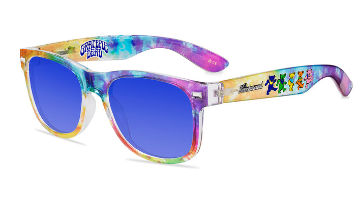 Grateful Dead Dancing Bears Fort Knocks Prescription Eyeglasses with Blue Lens, Flyover