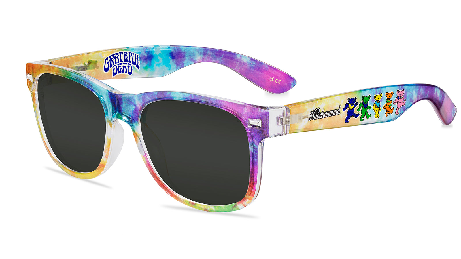 Grateful Dead Dancing Bears Fort Knocks Prescription Eyeglasses with Grey Lens, Flyover