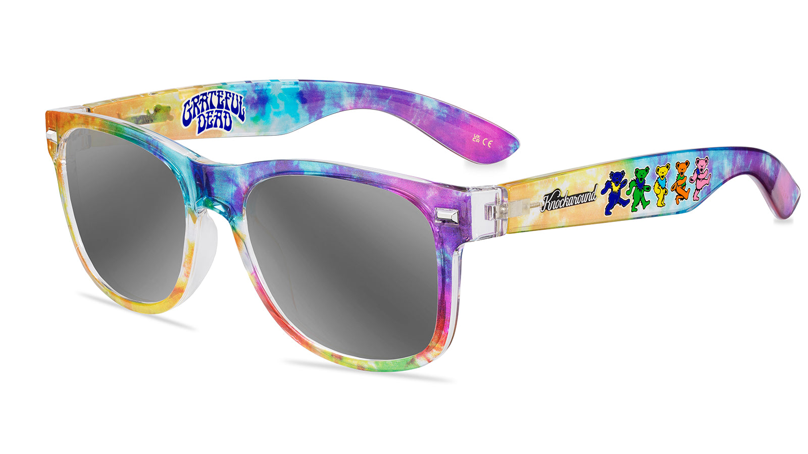 Grateful Dead Dancing Bears Fort Knocks Prescription Eyeglasses with Silver Lens, Flyover