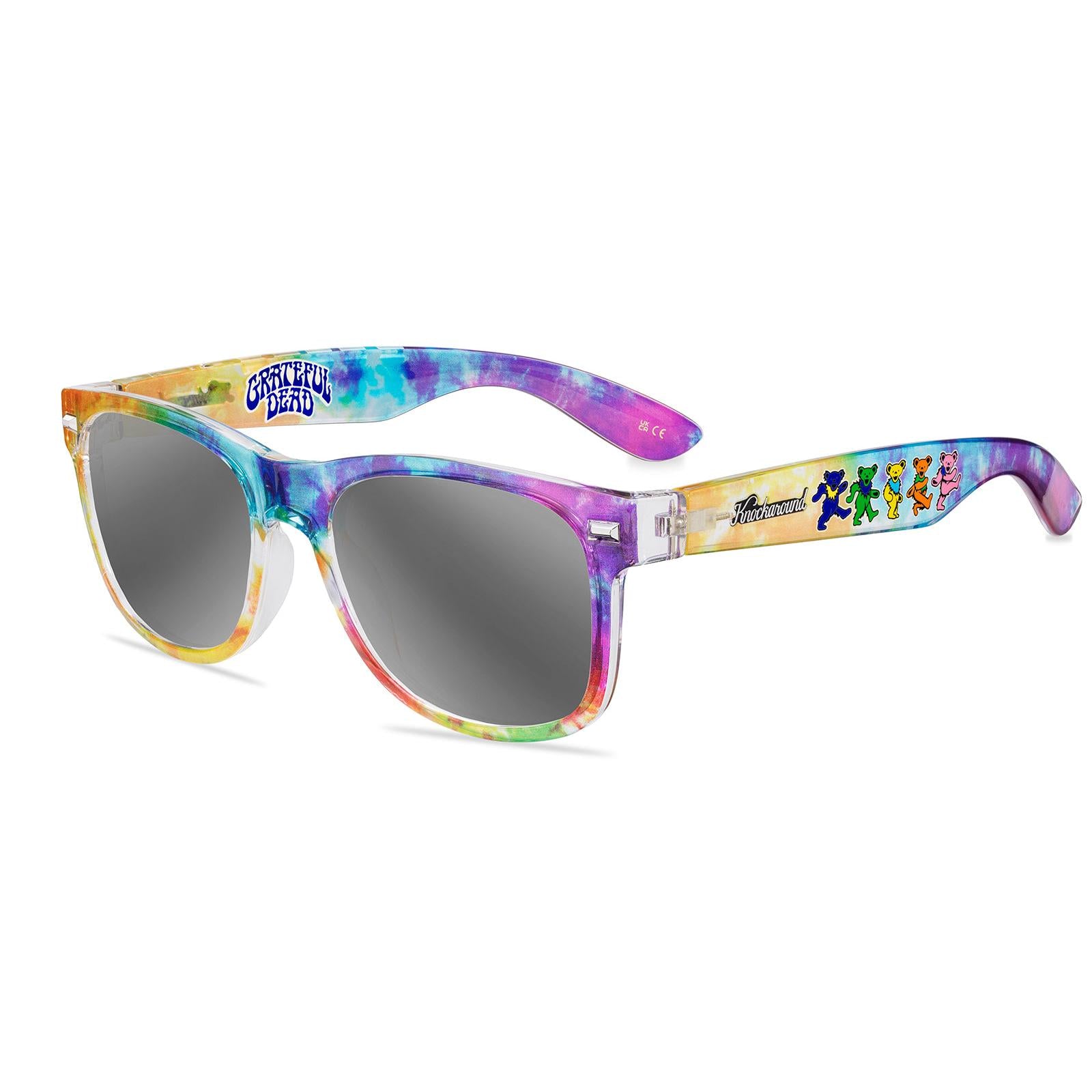 Grateful Dead Dancing Bears Fort Knocks Prescription Eyeglasses with Silver Lens, Flyover