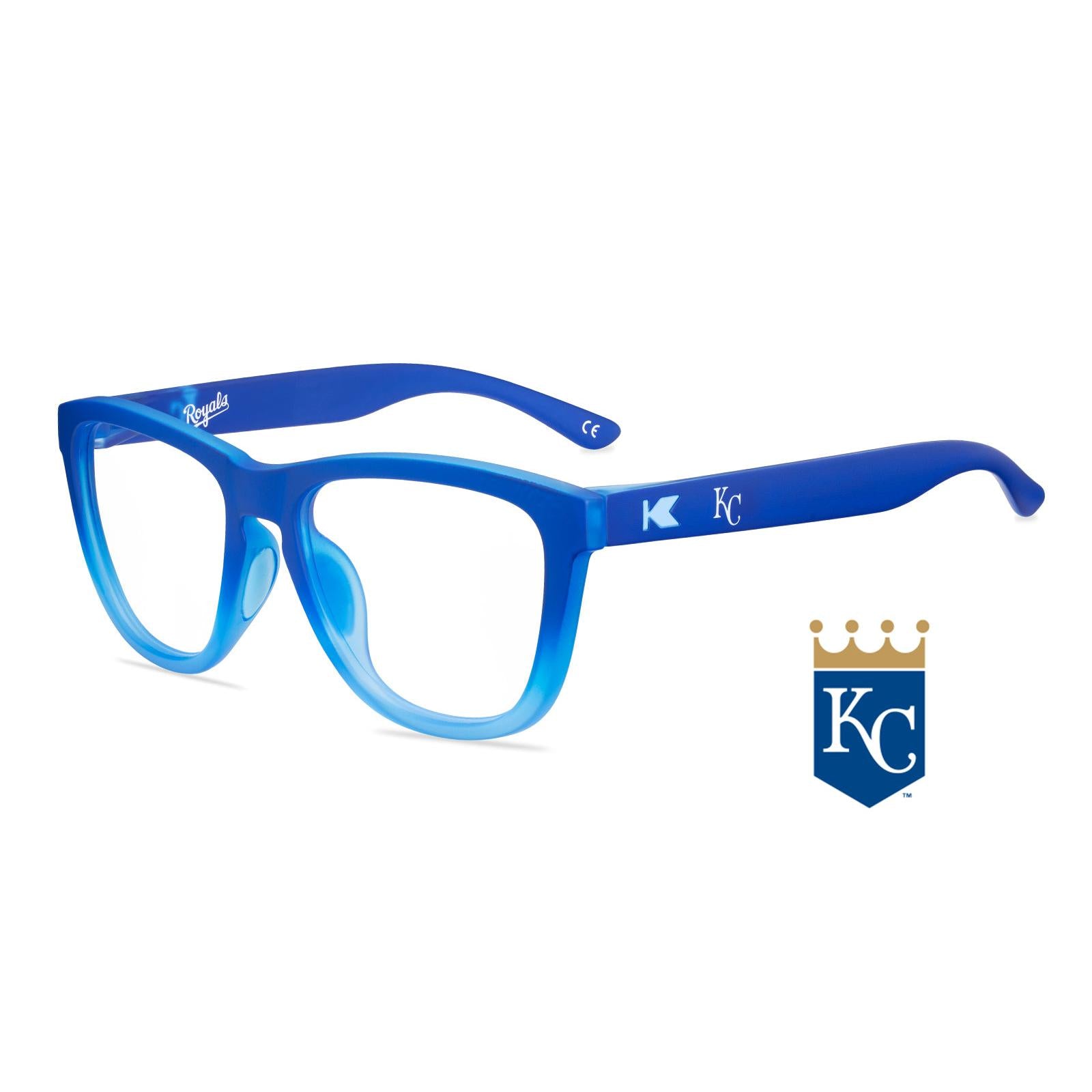 Kansas City Royals Premiums Sport Prescription Sunglasses with Clear Lens, Flyover