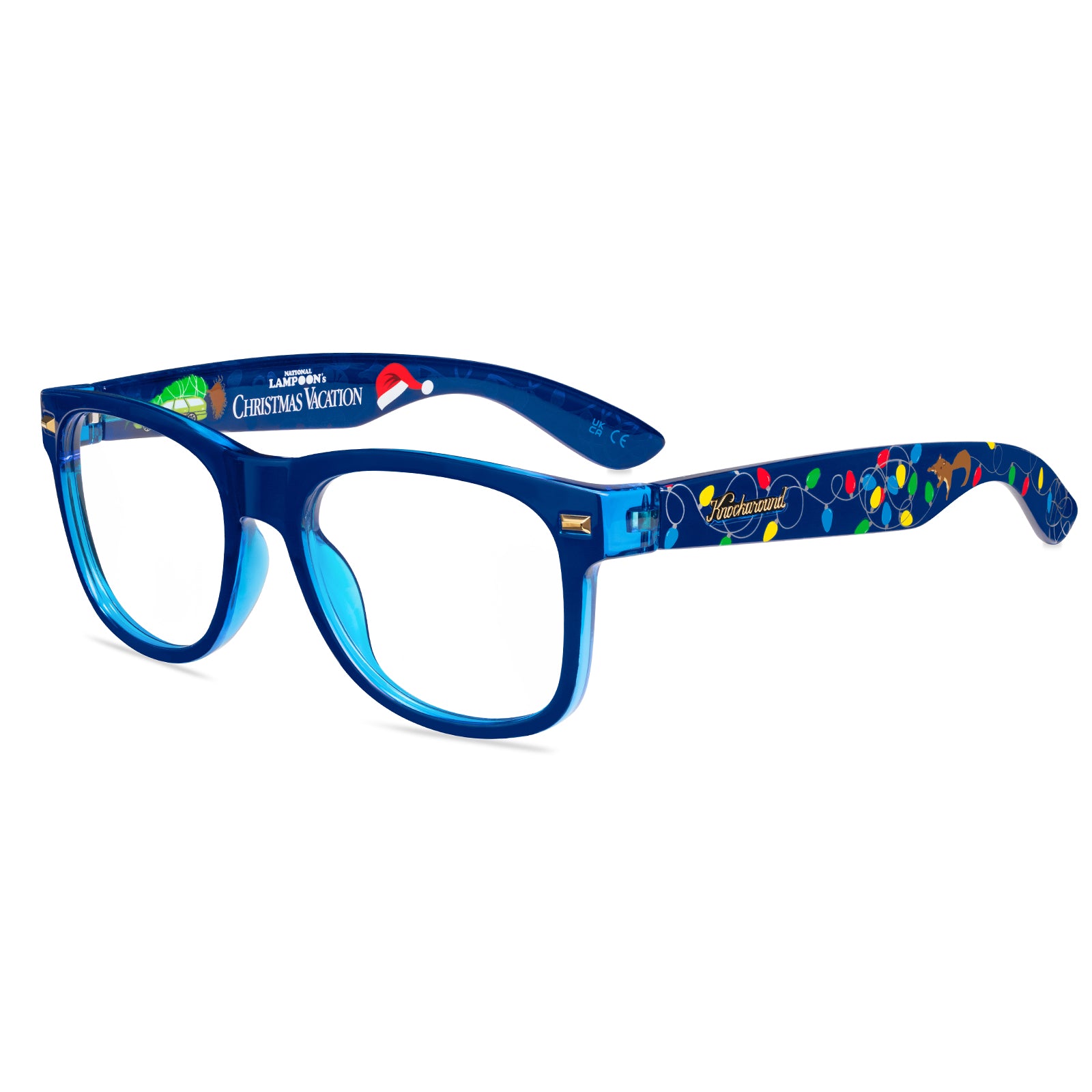 National Lampoon's Christmas Vacation Fort Knocks Rx Sunglasses with Clear Lens, Flyover