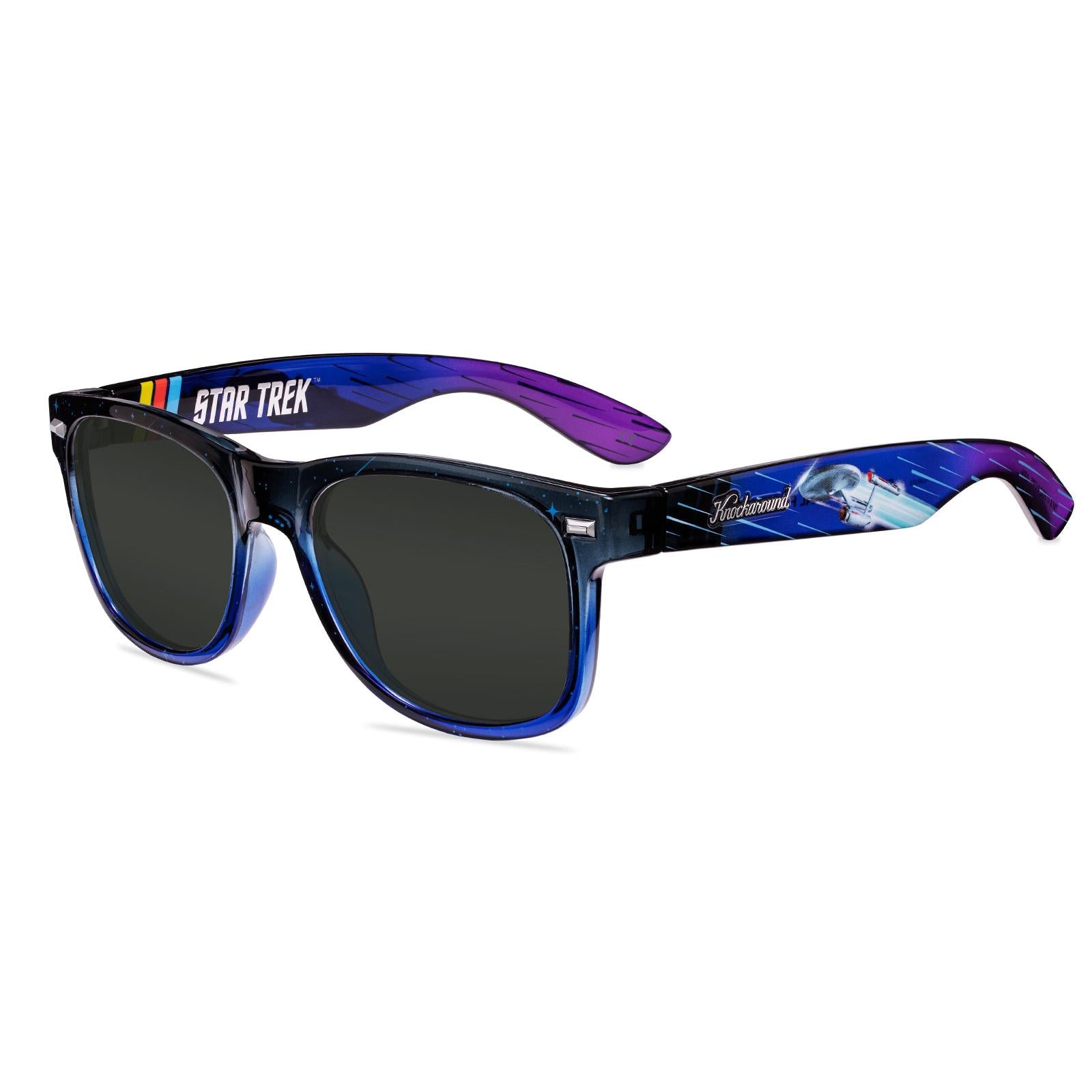 Knockaround and Star Trek Fort Knocks Prescription Sunglasses with Grey Lens, Flyover