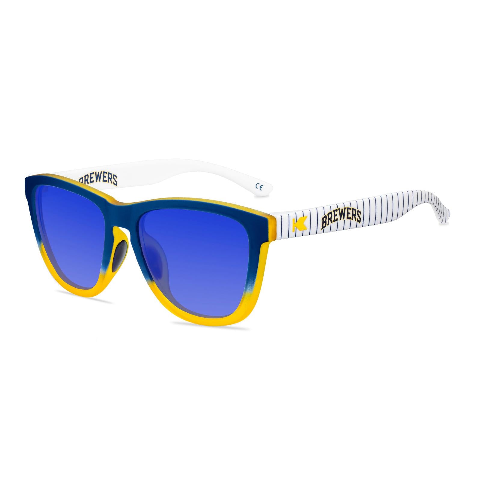 Milwaukee Brewers Premiums Sport Prescription Sunglasses with Blue Lens, Flyover