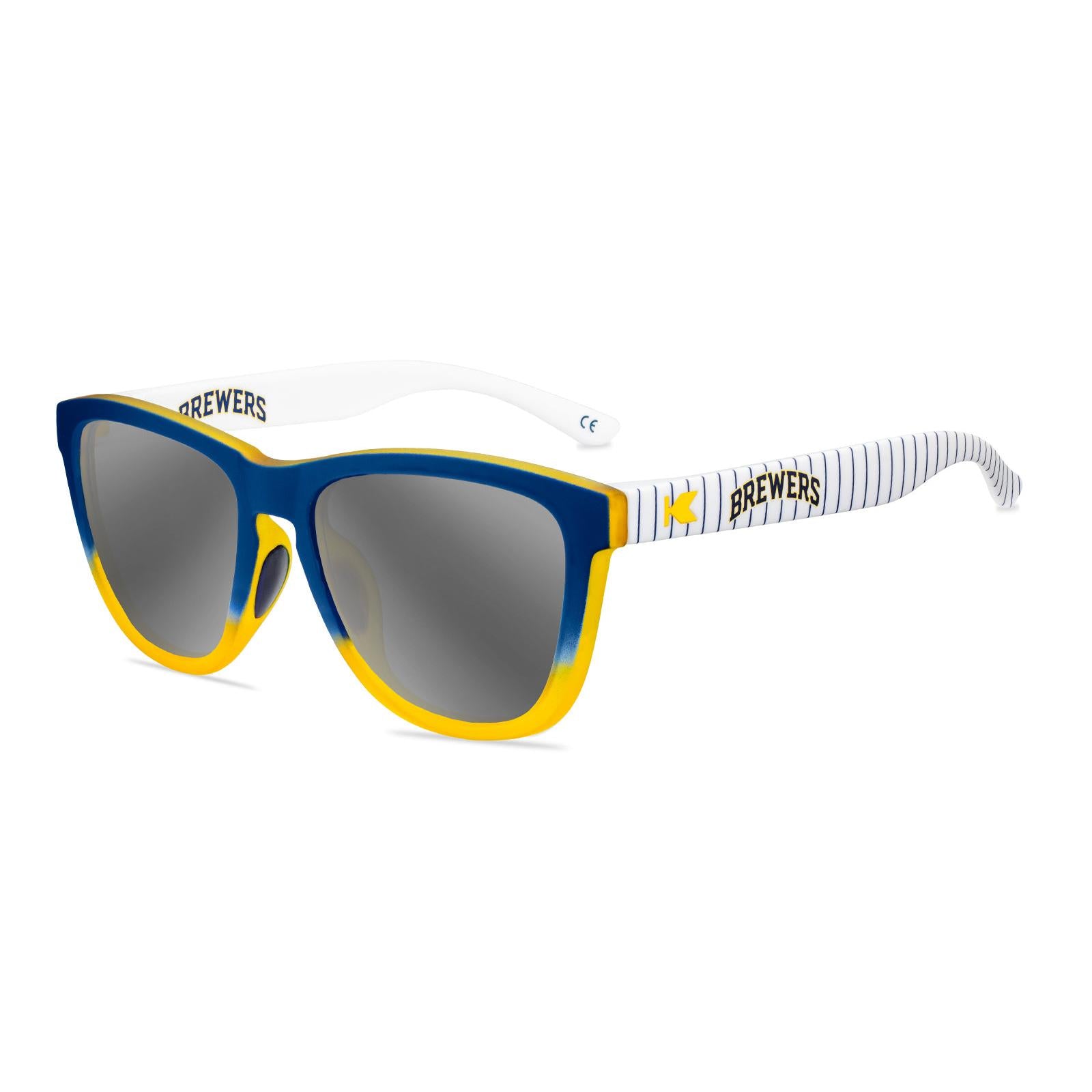 Milwaukee Brewers Premiums Sport Prescription Sunglasses with Grey Lens, Flyover
