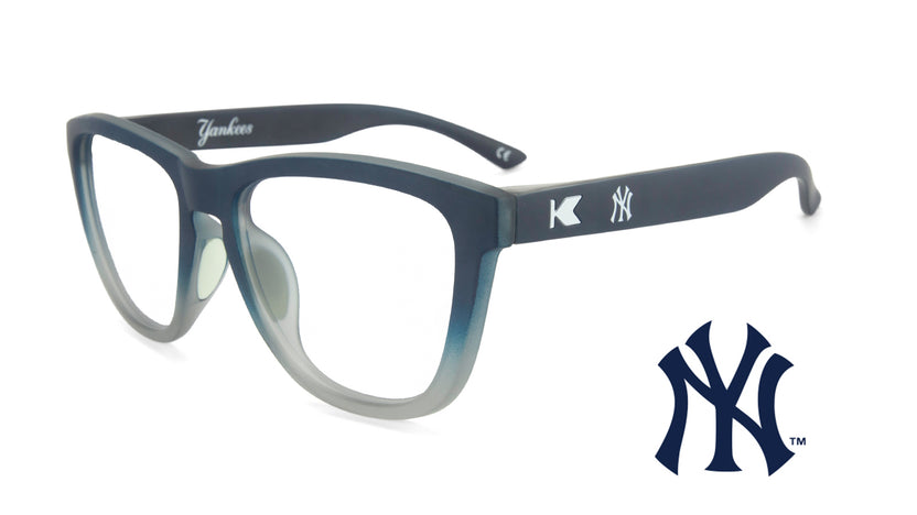 New York Yankees Premiums Sport Prescription Sunglasses with Clear Lens, Flyover