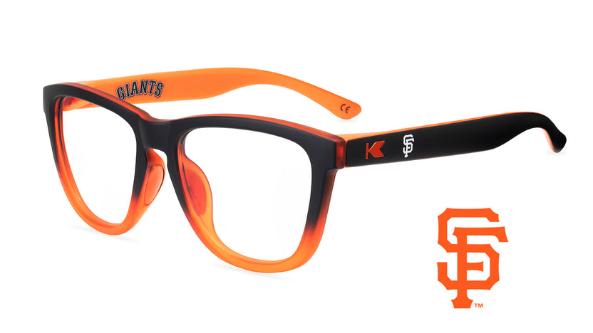 San Francisco Giants Premiums Sport Prescription Sunglasses with Clear Lens, Flyover