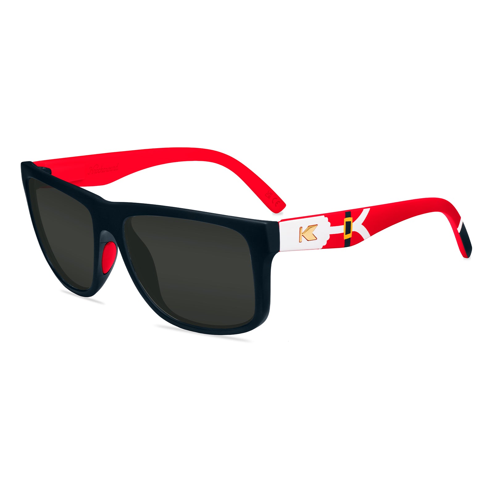 Santa Claus Torrey Pines Sport Rx Sunglasses with Grey Lens, Flyover
