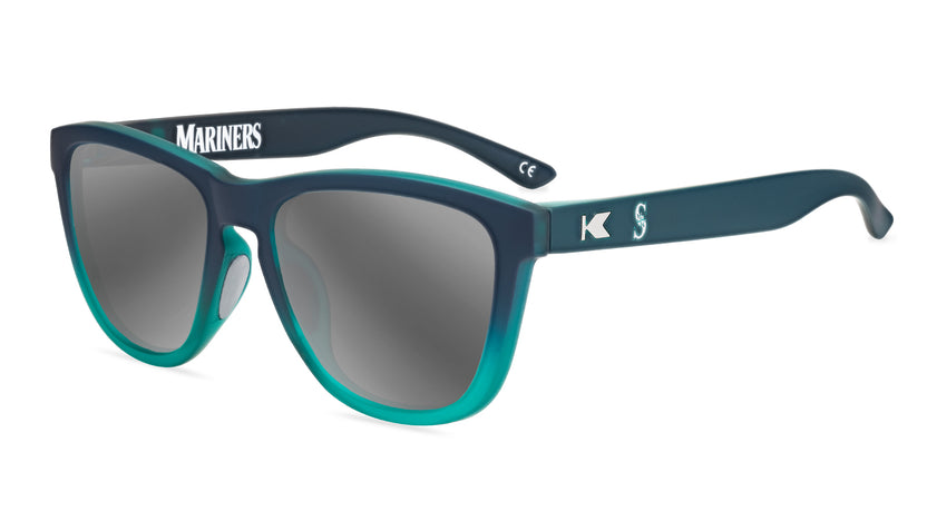 Seattle Mariners Premiums Sport Prescription Sunglasses with Silver Lens, Flyover