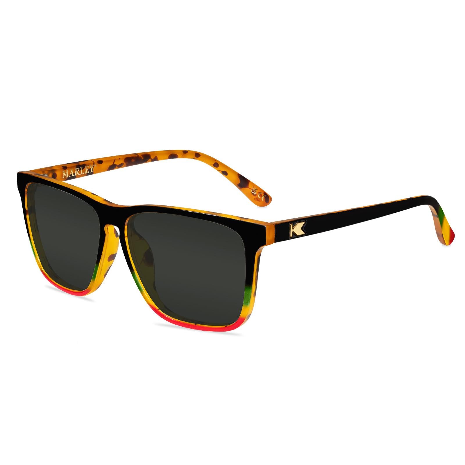 Bob Marley Fast Lanes Prescription Sunglasses with Grey Lens, Flyover