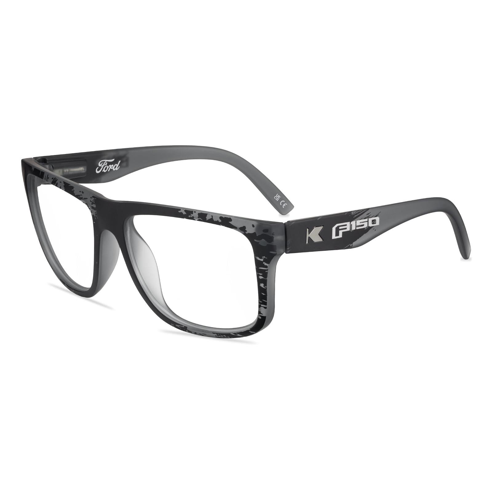 Ford F150 Torrey Pines Prescription Sunglasses with Clear Lens, Flyover