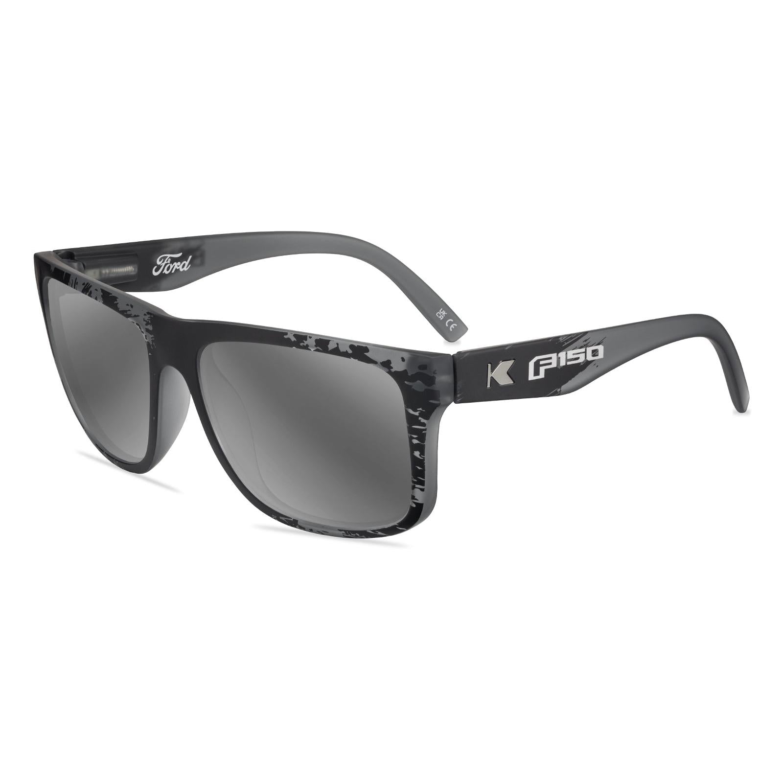 Ford F150 Torrey Pines Prescription Sunglasses with Silver Lens, Flyover