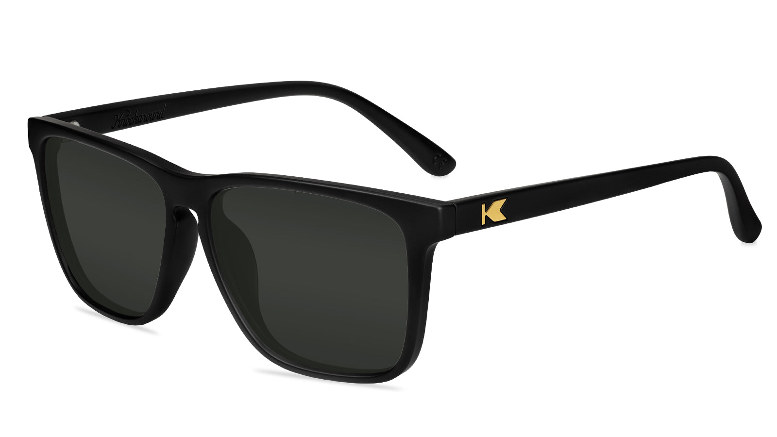 Black Gold Fast Lanes Prescription Sunglasses with Grey Lens, Flyover
