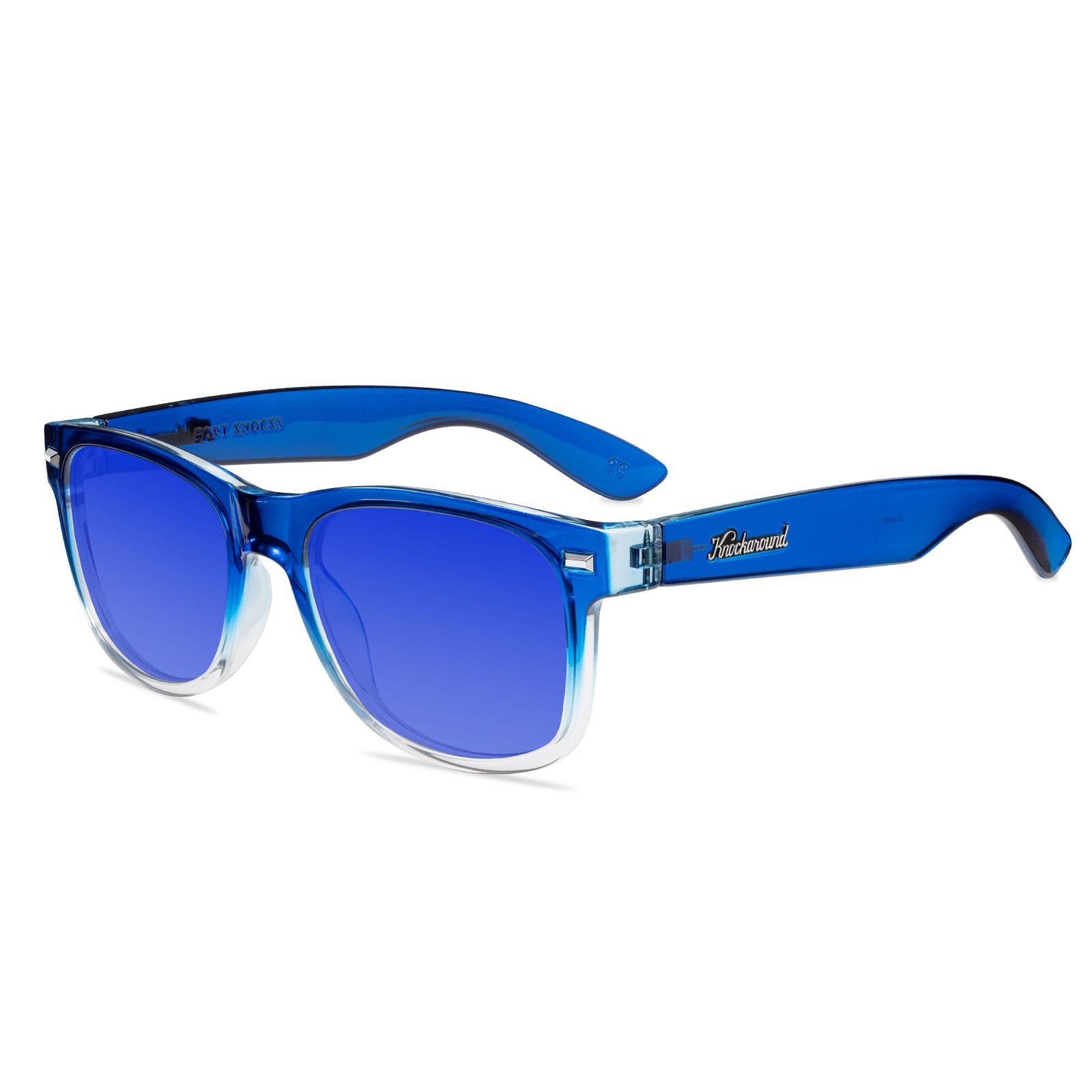 Blue Obsidian Fort Knocks Prescription Sunglasses with
Blue Lens, Flyover
