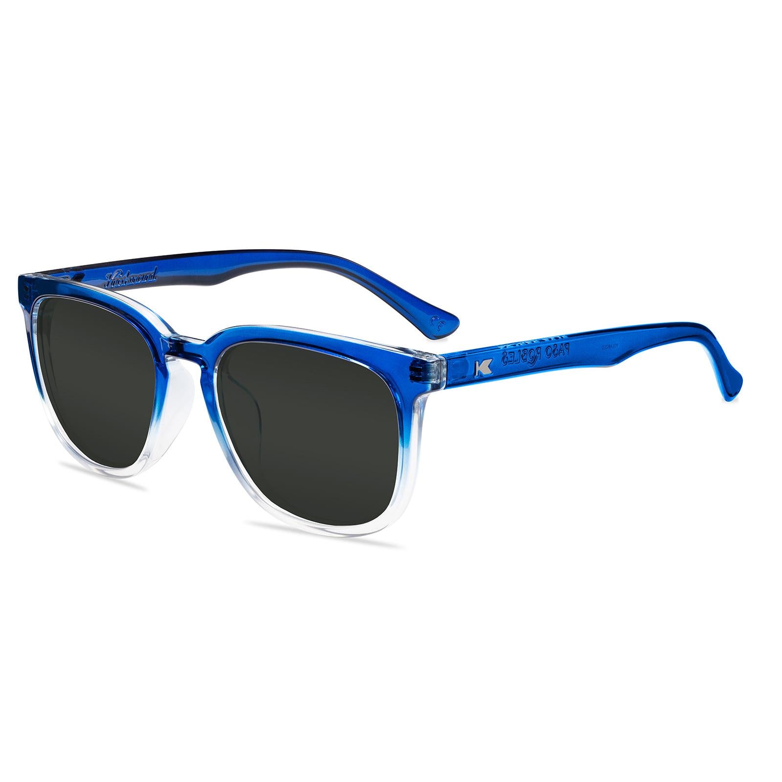 Blue Obsidian Paso Robles Prescription Sunglasses with Grey Lens, Flyover