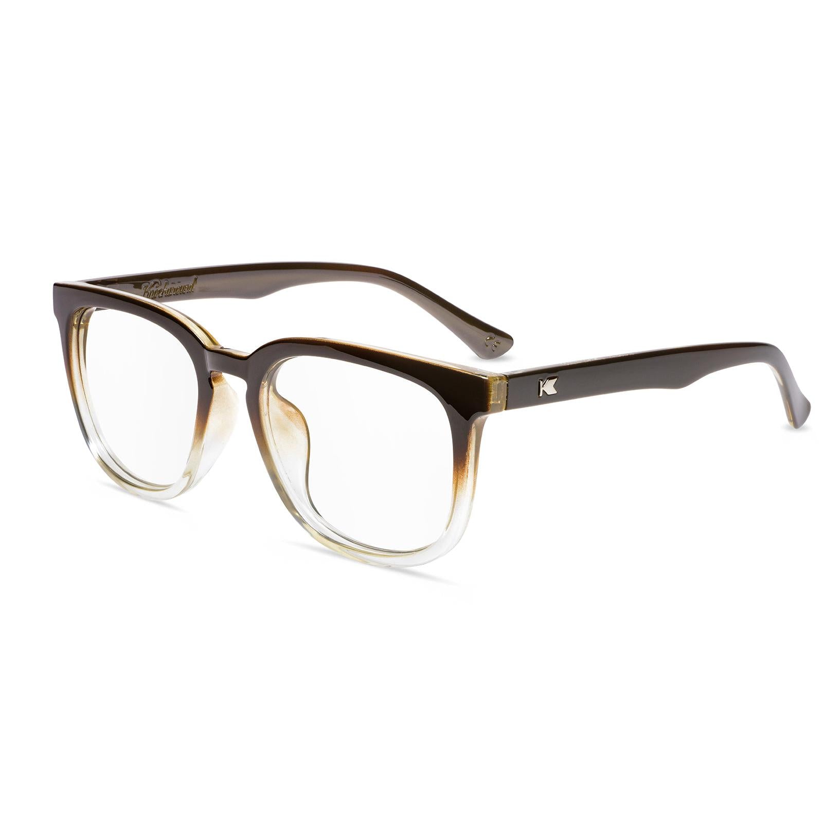 Brookbed Paso Robles Prescription Sunglasses with Clear Lens, Flyover