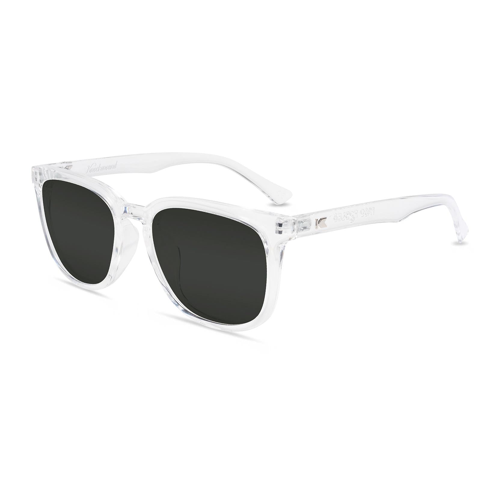 Clear Paso Robles Prescription Sunglasses with Grey Lens, Flyover