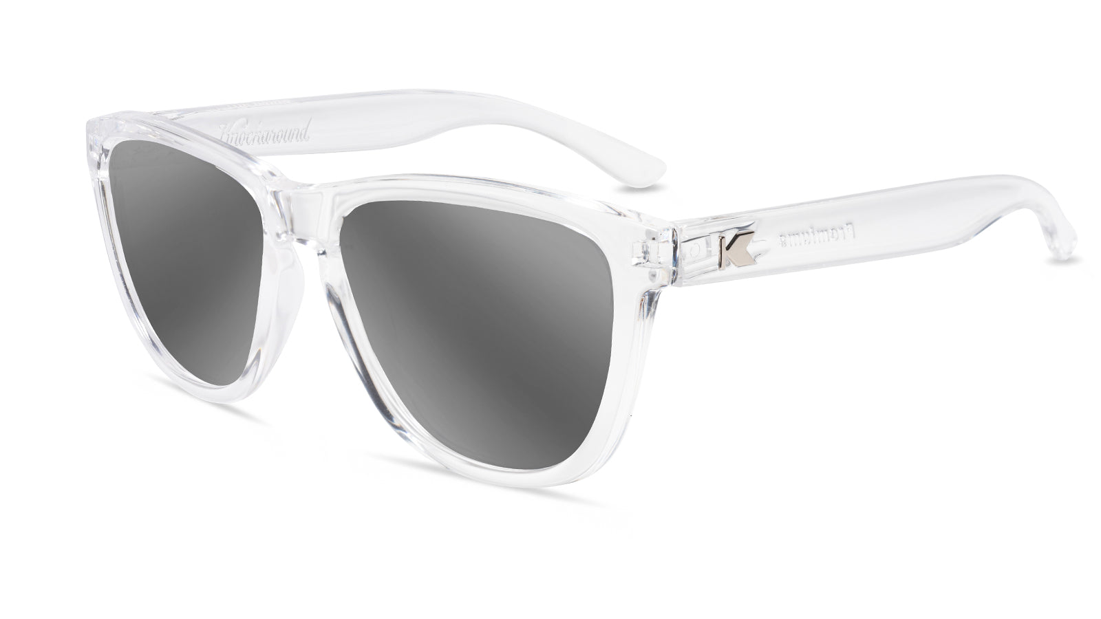 Clear Premiums Prescription Sunglasses with Silver Lens, Flyover