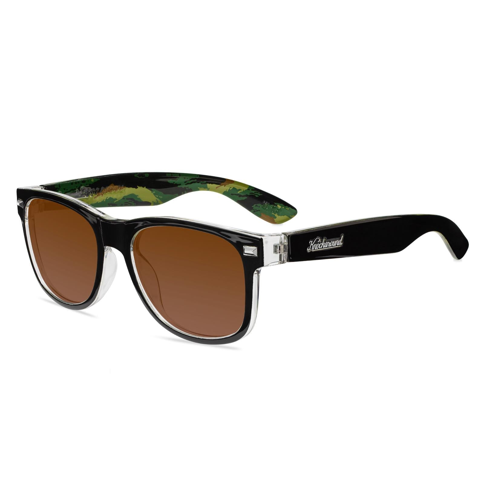 Covert Ops Fort Knocks Prescription Sunglasses with Brown Lens, Flyover