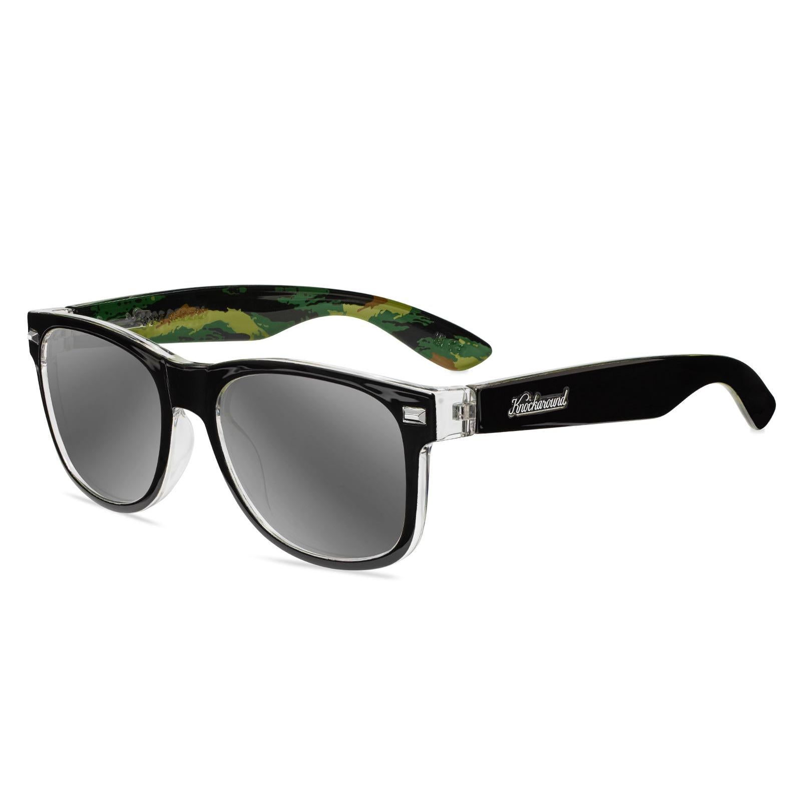 Covert Ops Fort Knocks Prescription Sunglasses with Silver Lens, Flyover