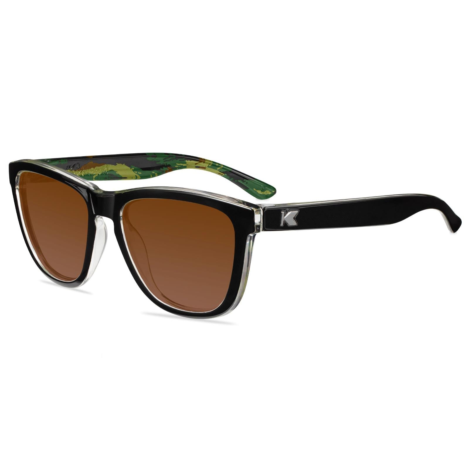 Covert Ops Premiums Prescription Sunglasses with Brown Lens, Flyover
