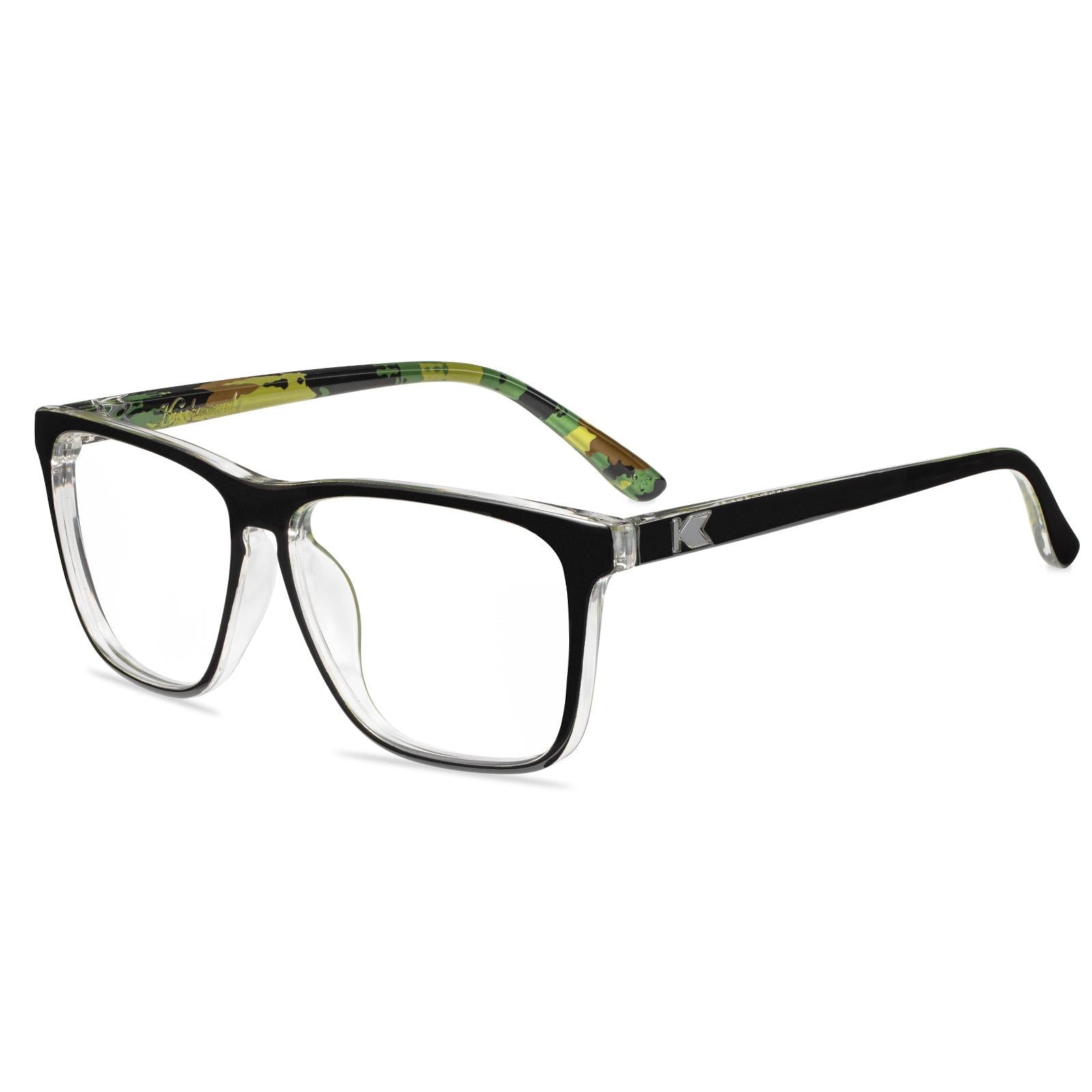 Covert Ops Fast Lanes Prescription Sunglasses with Clear Lens, Flyover