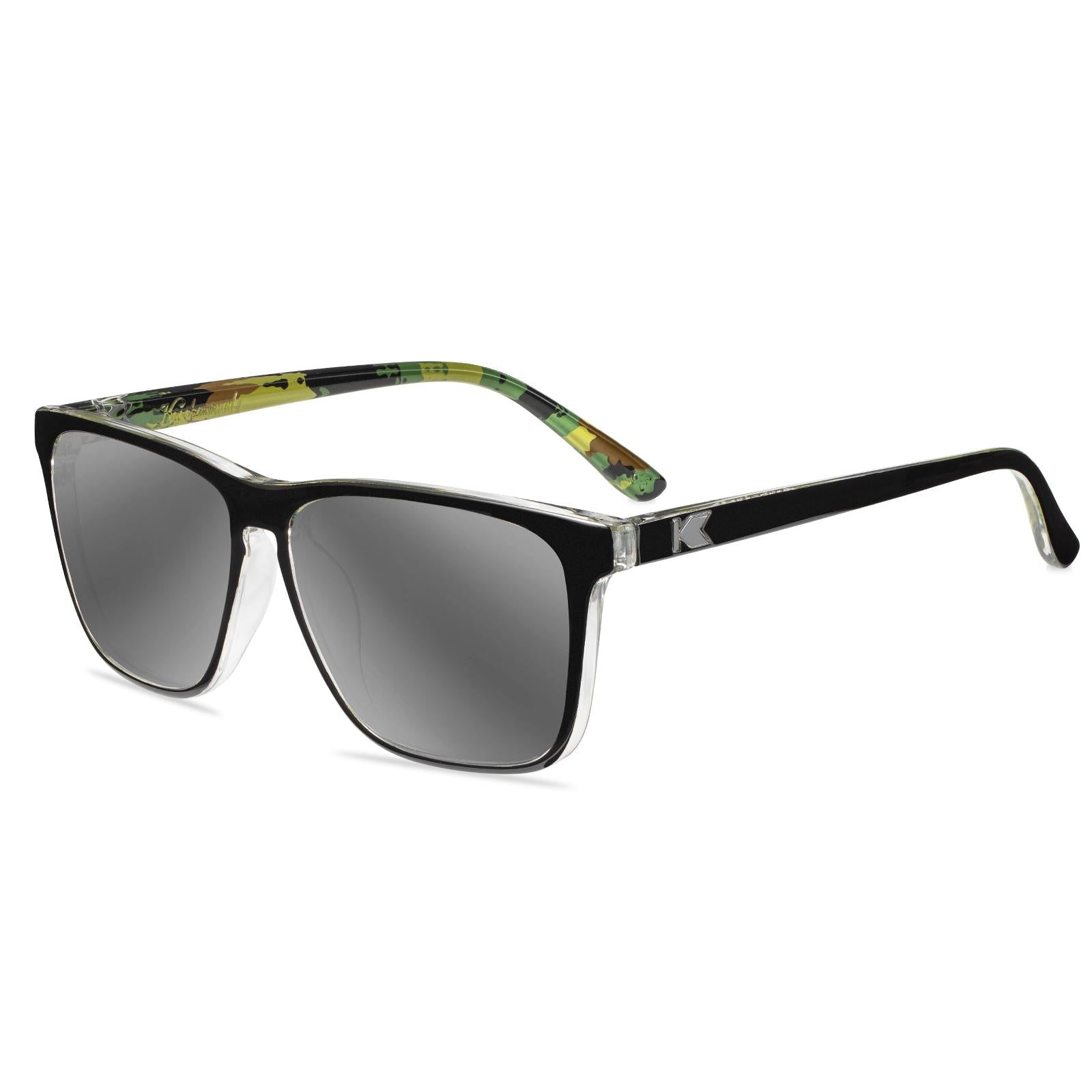 Covert Ops Fast Lanes Prescription Sunglasses with Silver Lens, Flyover