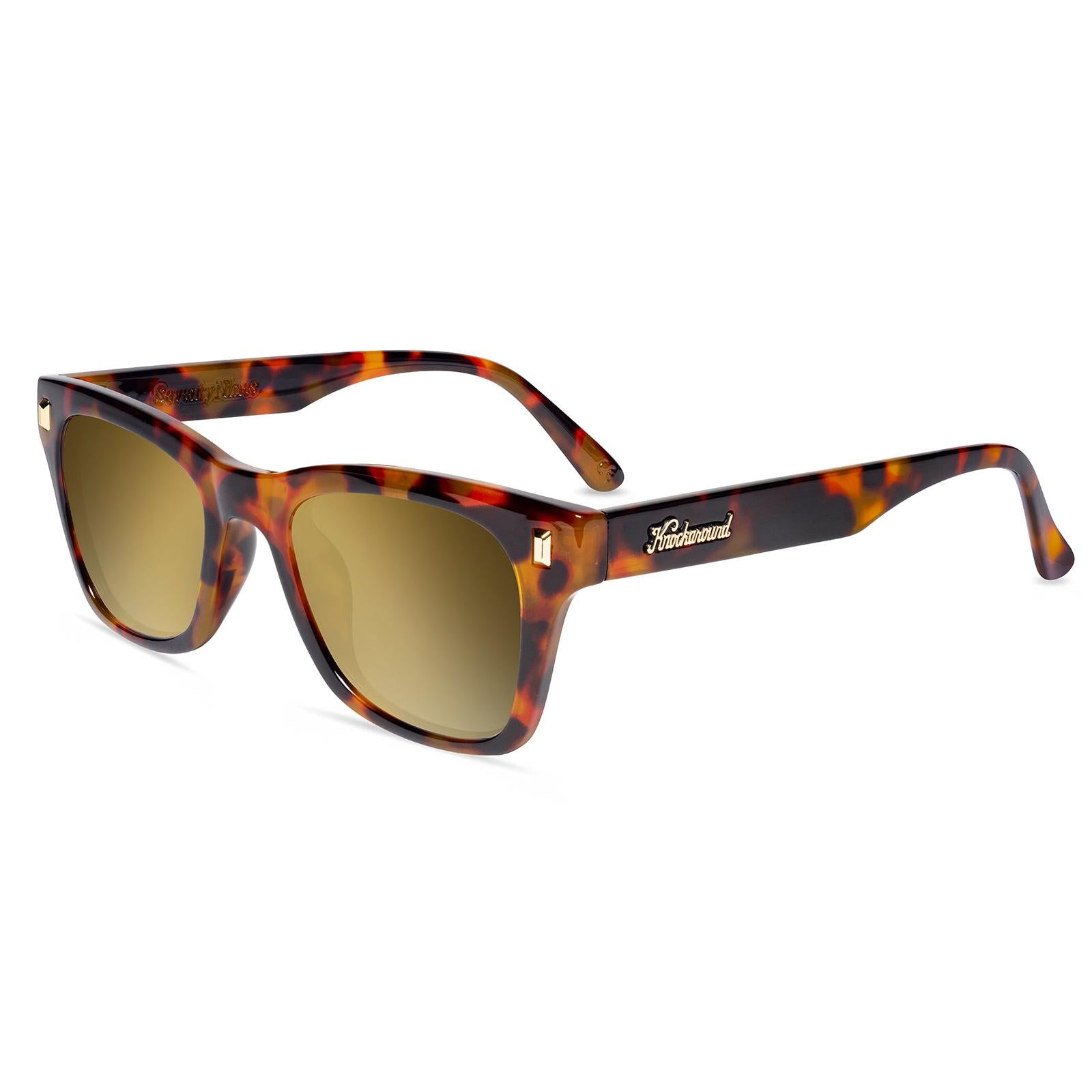 Great Oak Seventy Nines Prescription Sunglasses with Gold Lens, Flyover
