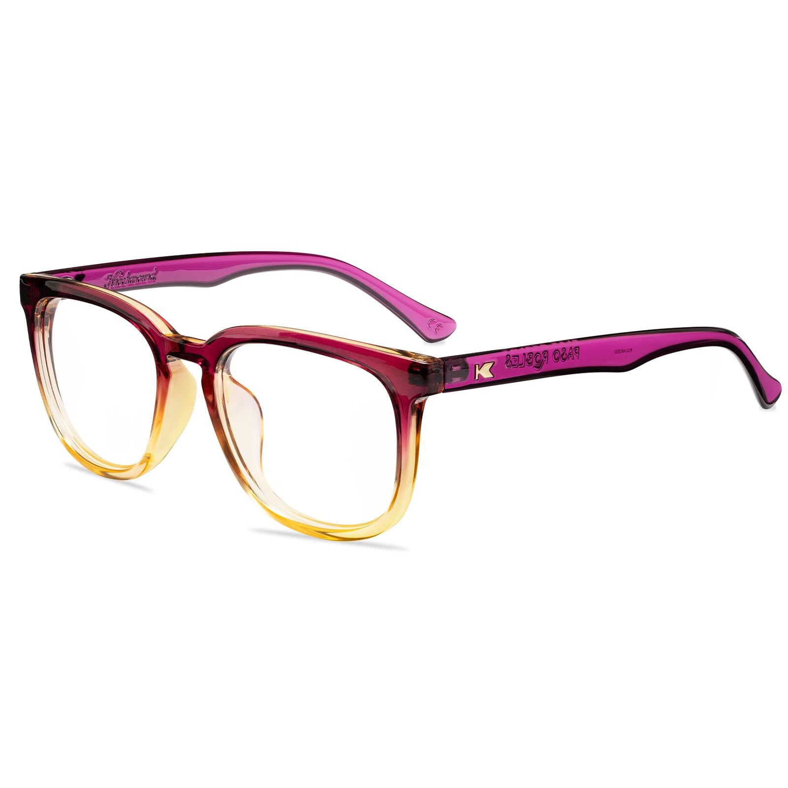 Hot Take Paso Robles Rx Sunglasses with Clear Lens, Flyover