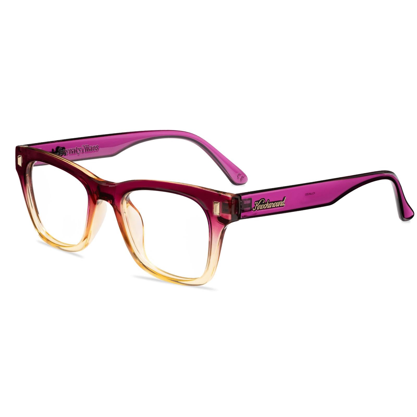 Hot Take Seventy Nines Rx Sunglasses with Clear Lens, Flyover