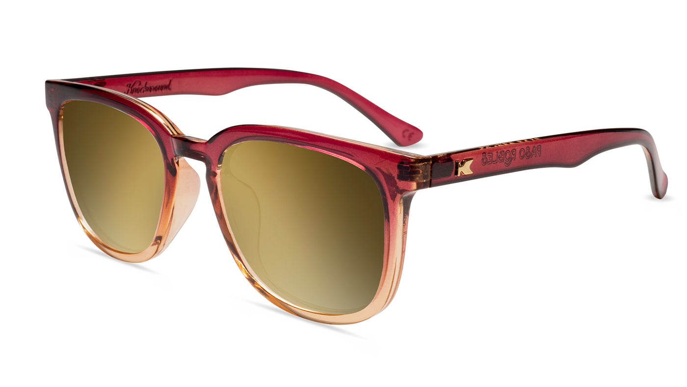 My Oh My Paso Robles Prescription Sunglasses with Gold Lens, Flyover