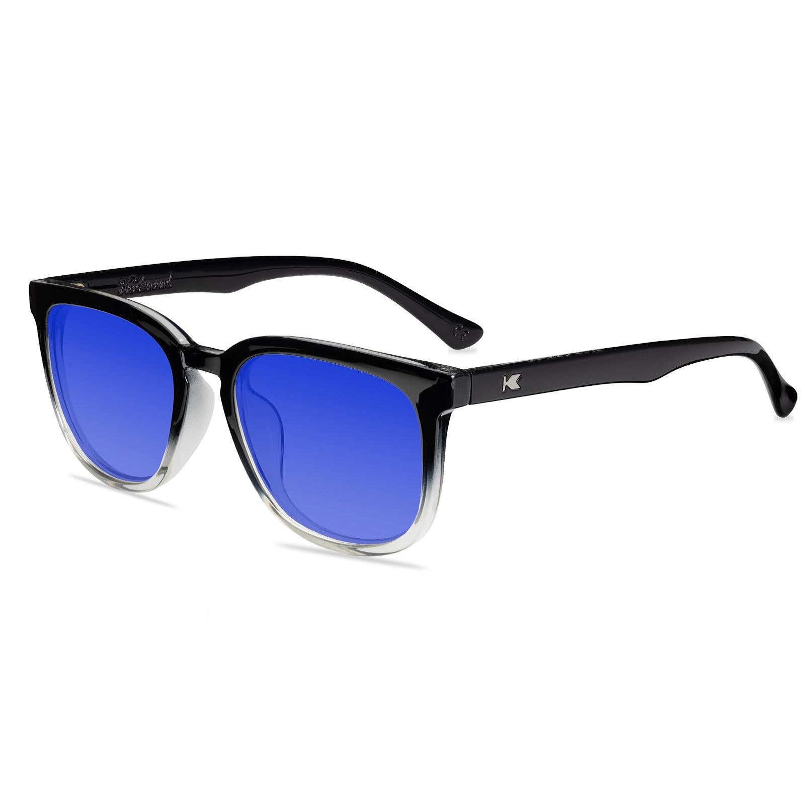 Obsidian Paso Robles Prescription Sunglasses with Blue  Lens, Flyover