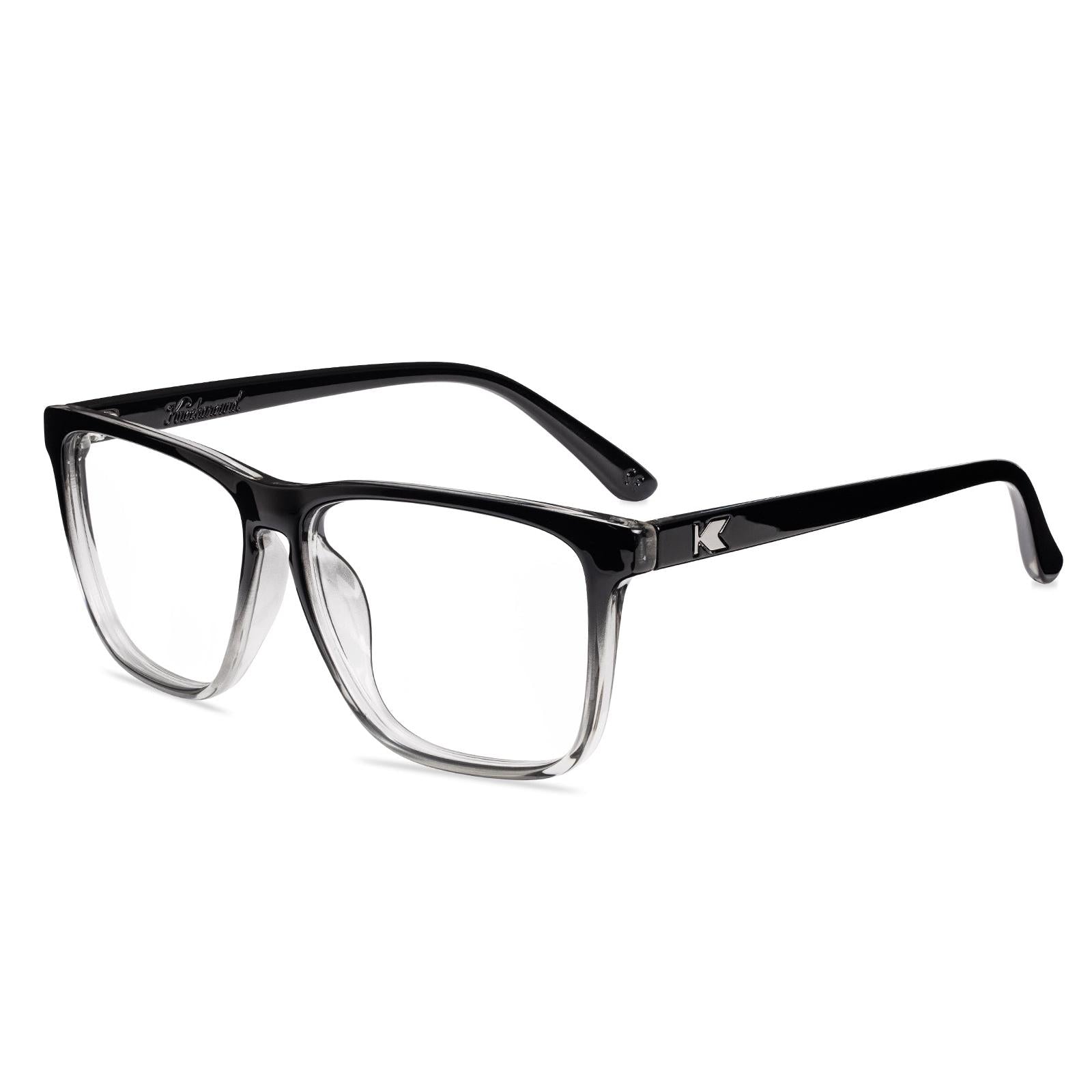 Obsidian Fast Lanes Prescription Sunglasses with Clear Lens, Flyover