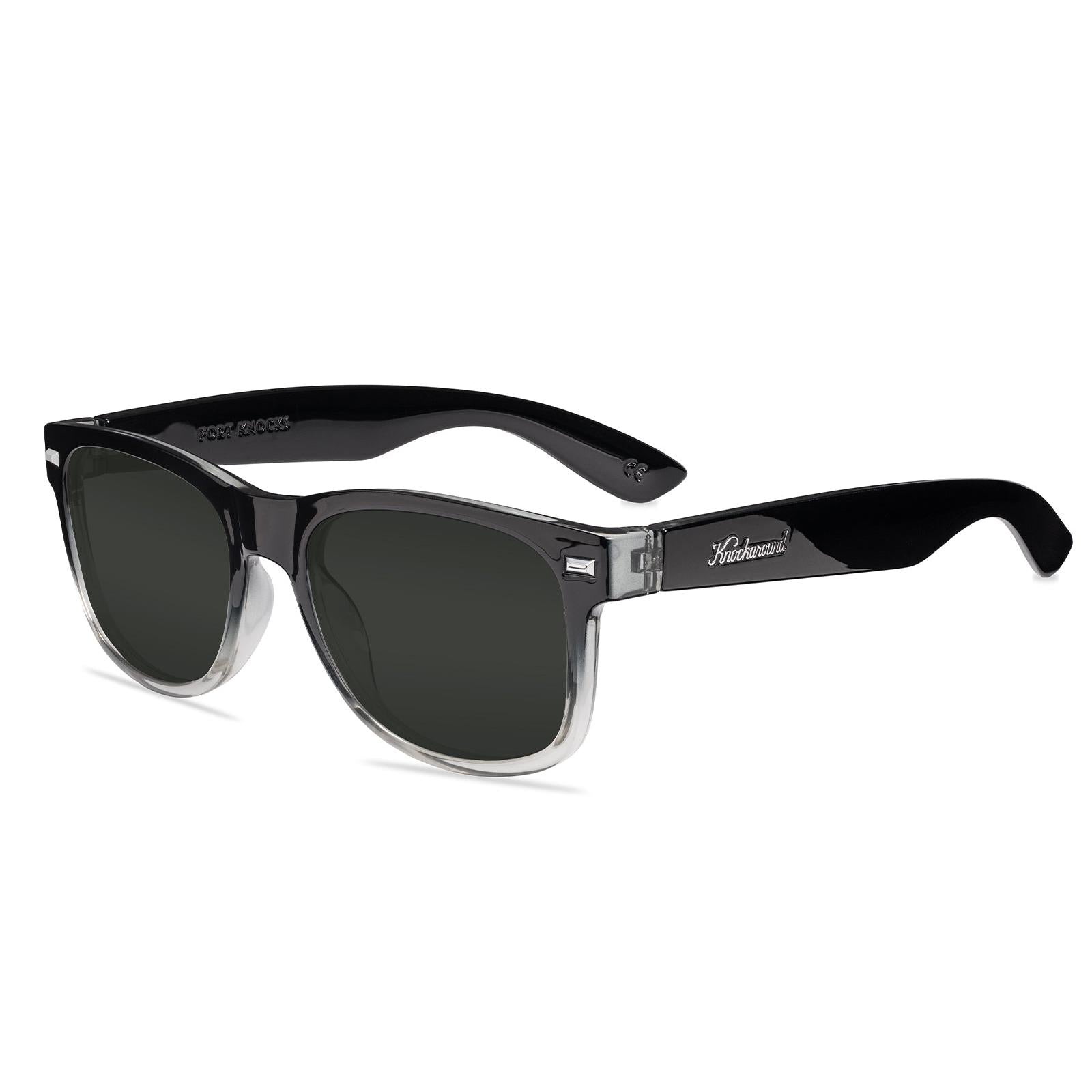 Obsidian Fort Knocks Prescription Sunglasses with Grey Lens, Flyover