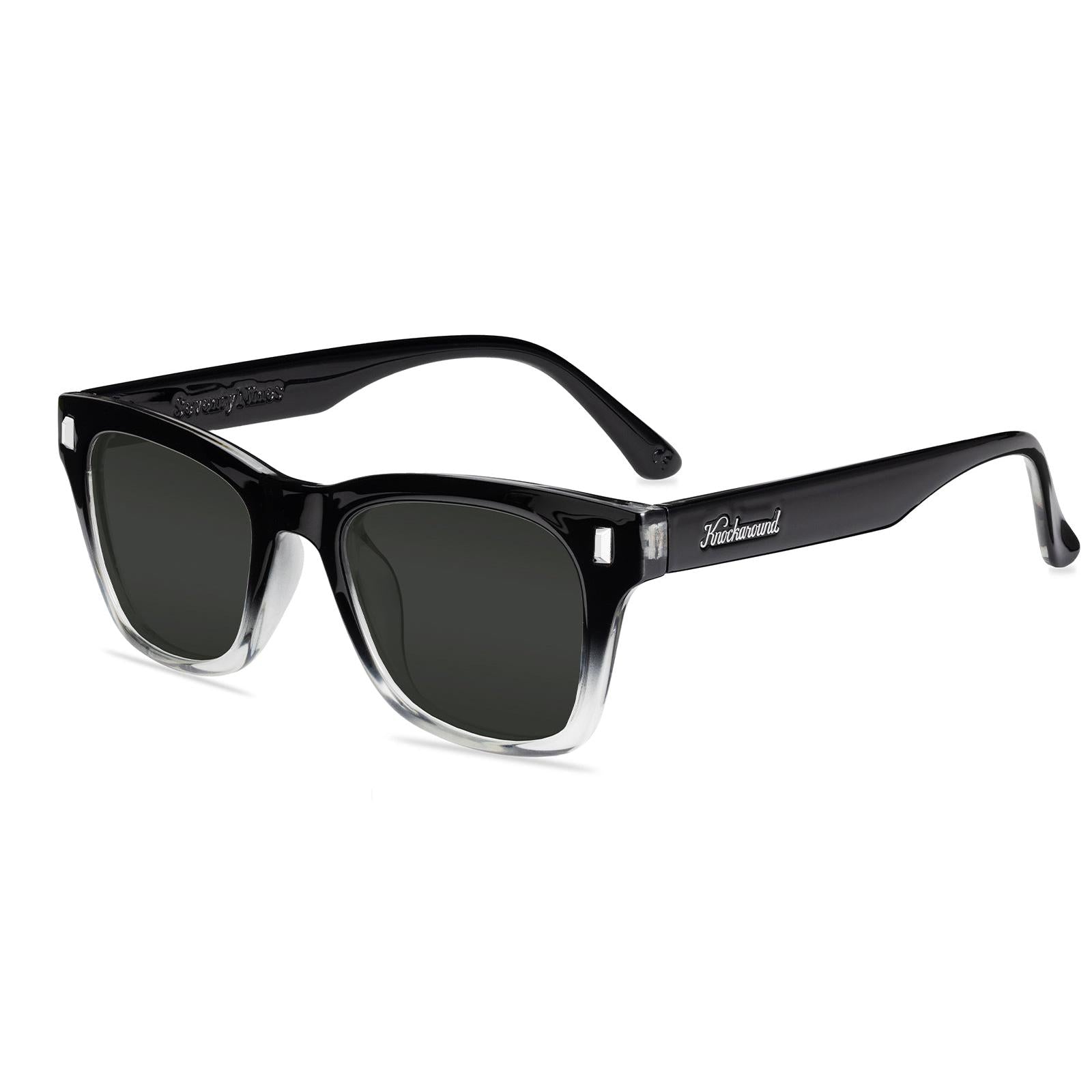 Obsidian Seventy Nines Prescription Sunglasses with Grey Lens, Flyover