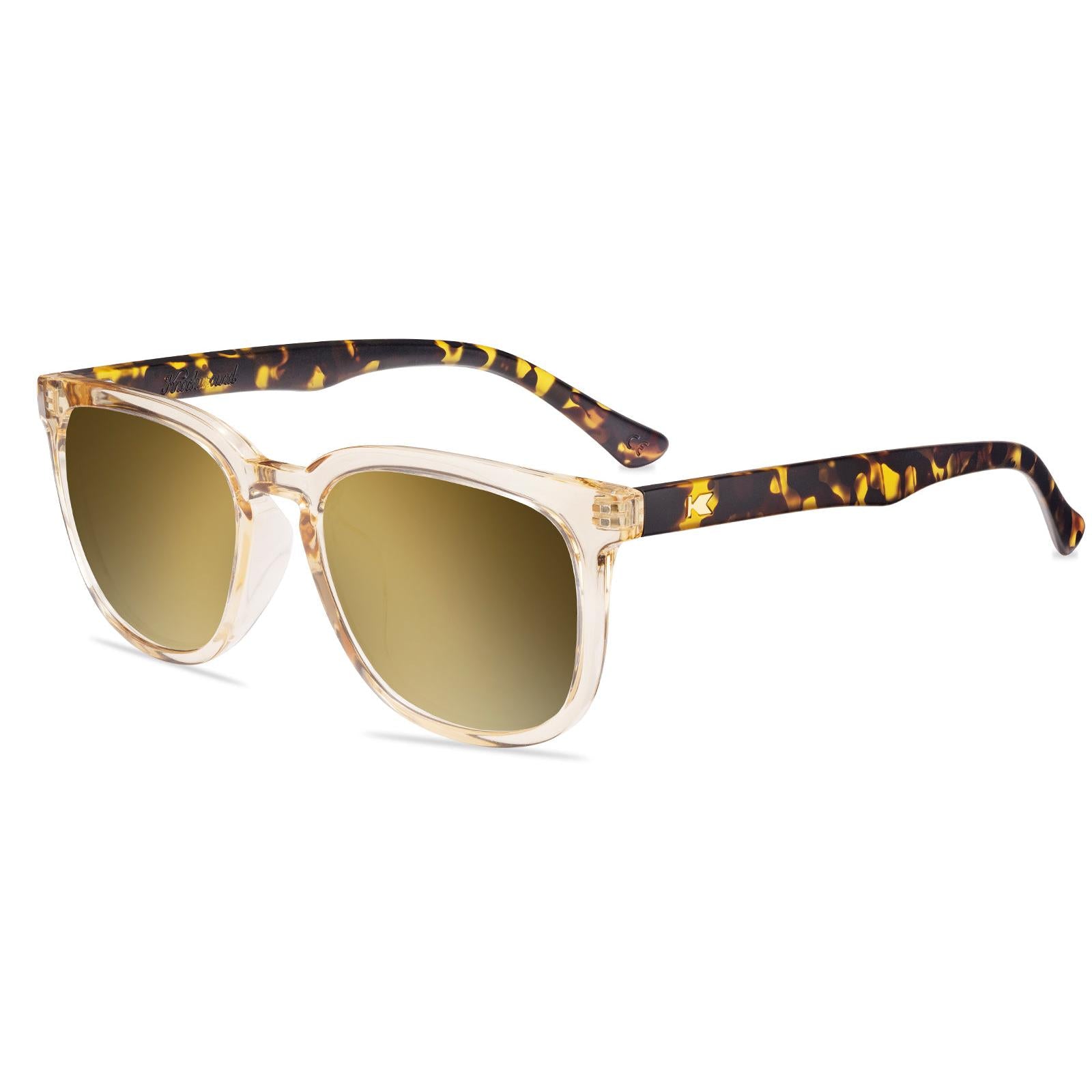 On the Rocks Paso Robles Prescription Sunglasses with Gold Lens, Flyover