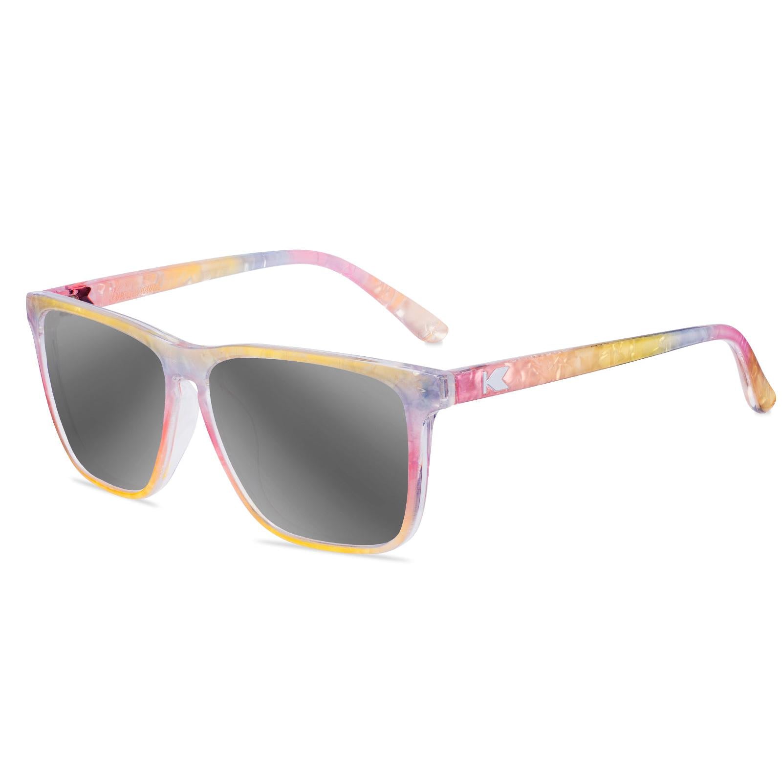 Rainbow Sno-Cone Fast Lanes Prescription Sunglasses with Silver Lens, Flyover