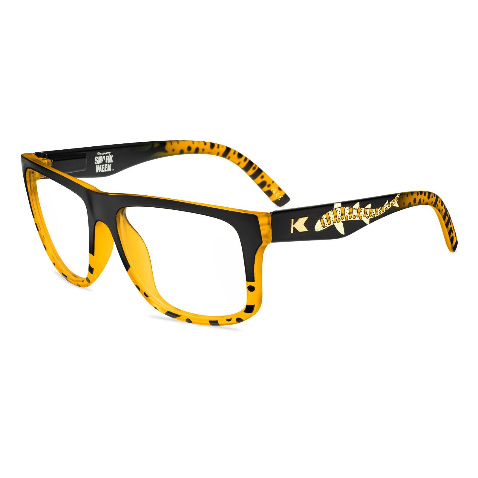 Shark Week Torrey Pines 2025 Prescription Sunglasses with Clear Lens, Flyover