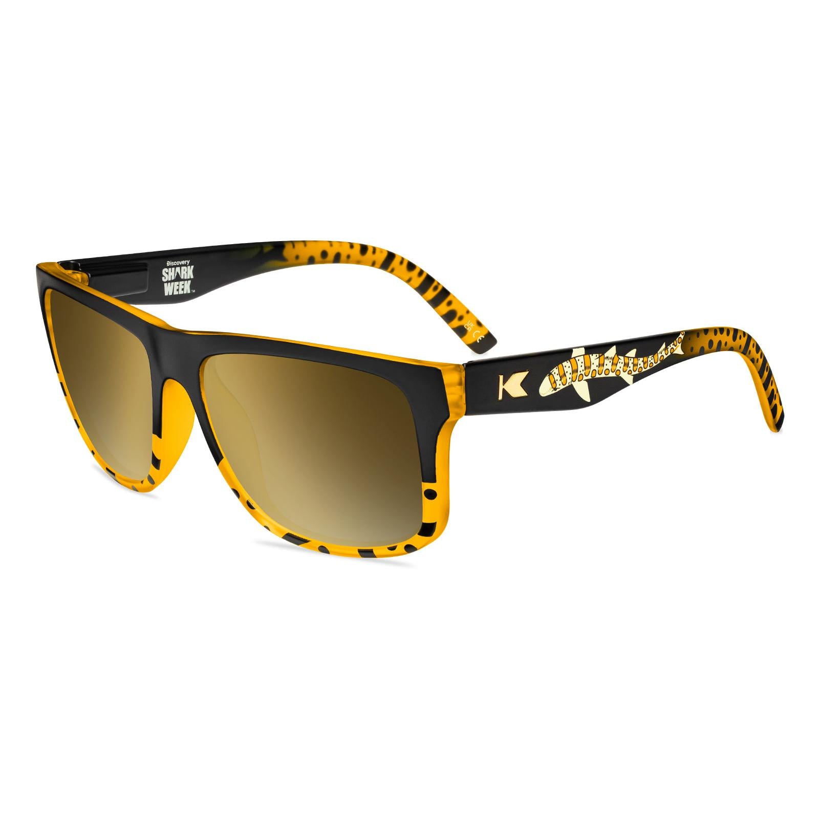 Shark Week Torrey Pines 2025 Prescription Sunglasses with Gold Lens, Flyover