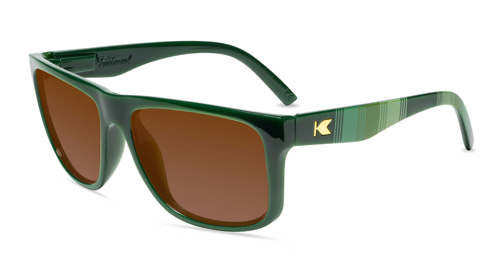 Sherwood Torrey Pines Prescription Sunglasses with Brown Lens, Flyove